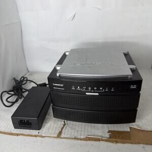 Linksys Cisco Network Storage System with 2 Bays NAS200 No Power Adapter Untest
